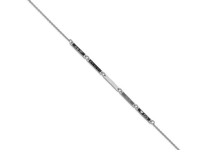 10k White Gold Bracelets Style 10XNA1183/5W - Classique Jewelry Inc.