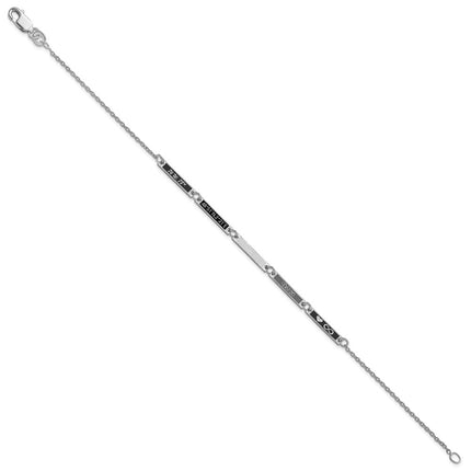 10k White Gold Bracelets Style 10XNA1183/5W - Classique Jewelry Inc.