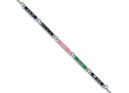 10k White Gold Bracelets Style 10XNA1183/5W - Classique Jewelry Inc.