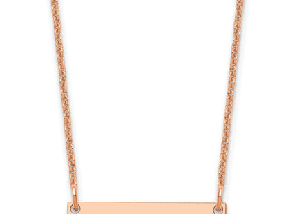 14k Rose Gold Jewelry Style XNA1197R - Classique Jewelry Inc.