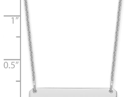 14k White Gold Jewelry Style XNA1198W - Classique Jewelry Inc.