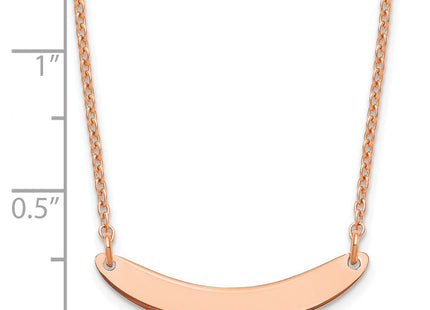 SS/Rose Plated Jewelry Style XNA1201RP - Classique Jewelry Inc.