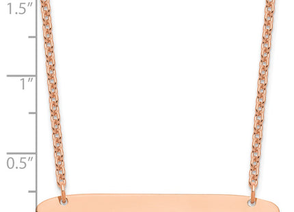 SS/Rose Plated Jewelry Style XNA1204RP - Classique Jewelry Inc.
