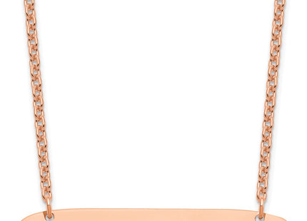 SS/Rose Plated Jewelry Style XNA1204RP - Classique Jewelry Inc.