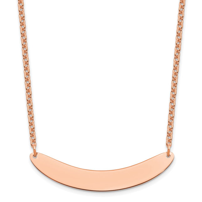 SS/Rose Plated Jewelry Style XNA1206RP - Classique Jewelry Inc.