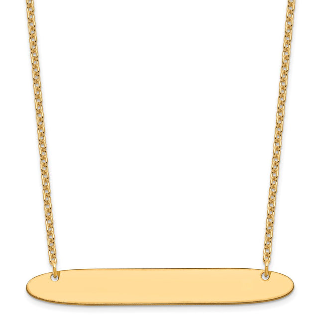 SS/Gold Plated Jewelry Style XNA1209GP - Classique Jewelry Inc.