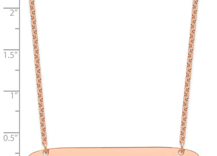 SS/Rose Plated Jewelry Style XNA1209RP - Classique Jewelry Inc.