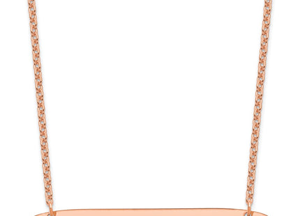 SS/Rose Plated Jewelry Style XNA1209RP - Classique Jewelry Inc.