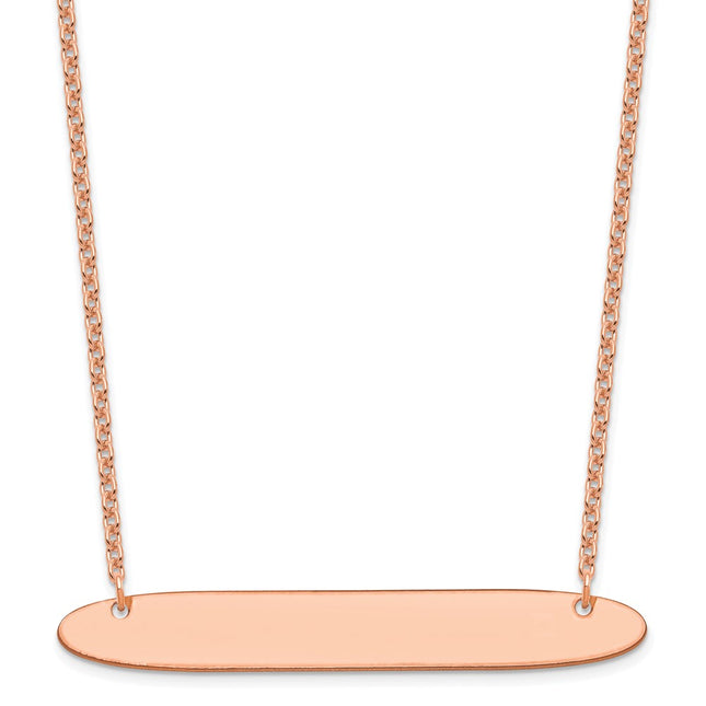 SS/Rose Plated Jewelry Style XNA1209RP - Classique Jewelry Inc.