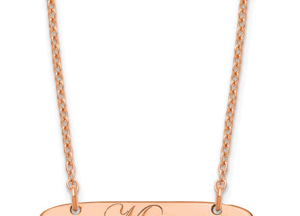 SS/Rose Plated Jewelry Style XNA1216RP - Classique Jewelry Inc.