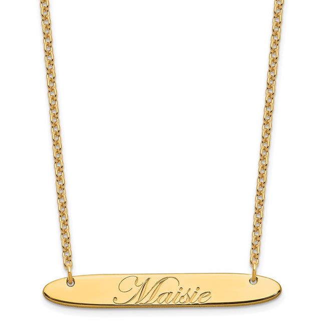 SS/Gold Plated Jewelry Style XNA1221GP - Classique Jewelry Inc.