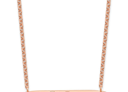 SS/Rose Plated Jewelry Style XNA1221RP - Classique Jewelry Inc.