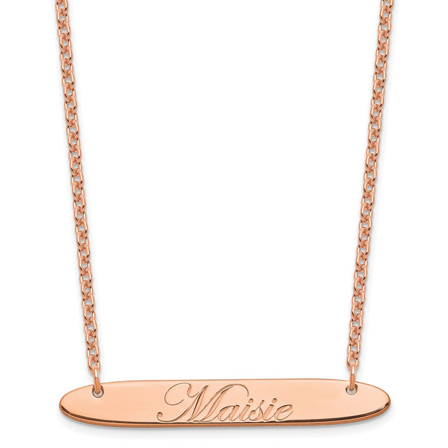 SS/Rose Plated Jewelry Style XNA1221RP - Classique Jewelry Inc.