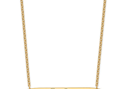 SS/Gold Plated Jewelry Style XNA1226GP - Classique Jewelry Inc.