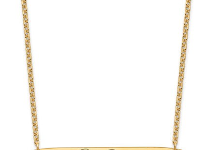 SS/Gold Plated Jewelry Style XNA1226GP - Classique Jewelry Inc.