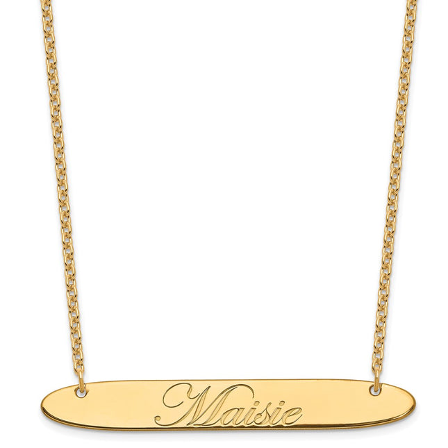 SS/Gold Plated Jewelry Style XNA1226GP - Classique Jewelry Inc.