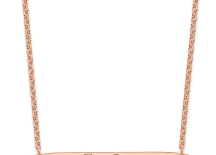 SS/Rose Plated Jewelry Style XNA1226RP - Classique Jewelry Inc.