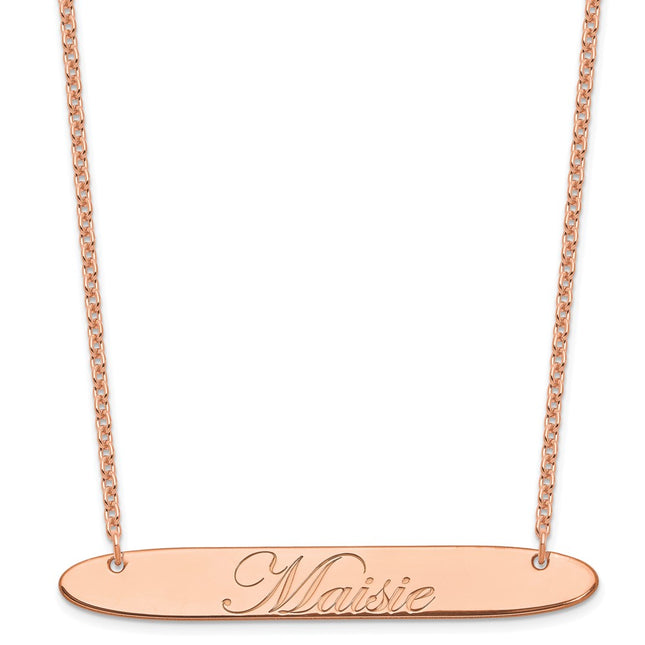 SS/Rose Plated Jewelry Style XNA1226RP - Classique Jewelry Inc.