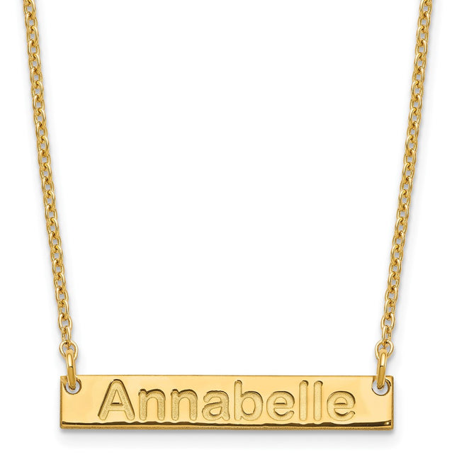 SS/Gold Plated Jewelry Style XNA1231GP - Classique Jewelry Inc.