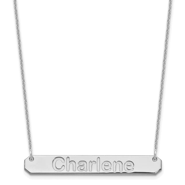 14k White Gold Jewelry Style XNA1237W - Classique Jewelry Inc.