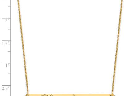 14k Yellow Gold Jewelry Style XNA1242Y - Classique Jewelry Inc.