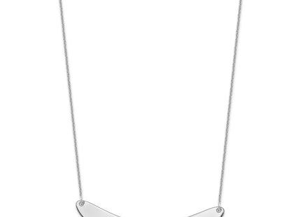 10k White Gold Jewelry Style 10XNA1245W - Classique Jewelry Inc.