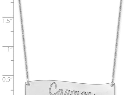 14k White Gold Jewelry Style XNA1254W - Classique Jewelry Inc.
