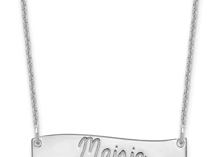 14k White Gold Jewelry Style XNA1255W - Classique Jewelry Inc.