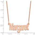 10k Small Name Plate Necklace view 8