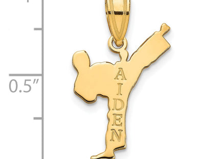 14k Yellow Gold Pendants Style XNA1263Y - Classique Jewelry Inc.