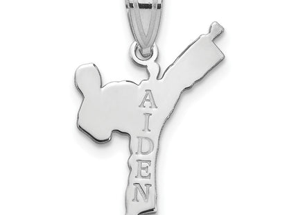 14k White Gold Pendants Style XNA1263W - Classique Jewelry Inc.