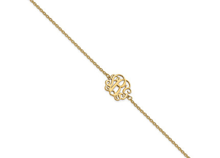 SS/Gold Plated Bracelets Style XNA1265GP - Classique Jewelry Inc.