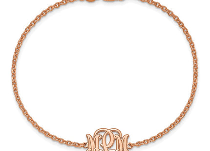 SS/Rose Plated Bracelets Style XNA1266RP - Classique Jewelry Inc.