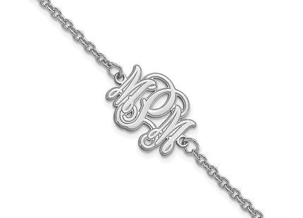 Sterling Silver Bracelets Style XNA1266SS - Classique Jewelry Inc.