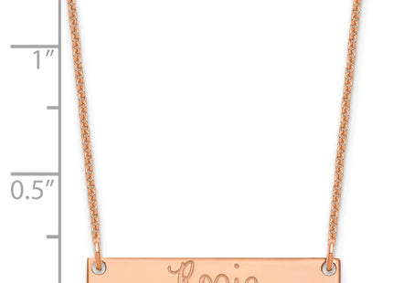 14k Rose Gold Jewelry Style XNA1273R - Classique Jewelry Inc.