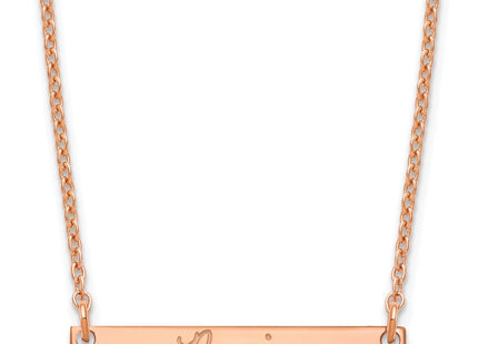 SS/Rose Plated Jewelry Style XNA1273RP - Classique Jewelry Inc.