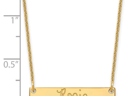 14k Yellow Gold Jewelry Style XNA1273Y - Classique Jewelry Inc.