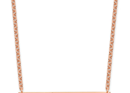 SS/Rose Plated Jewelry Style XNA1274RP - Classique Jewelry Inc.