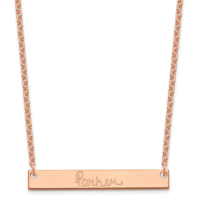 SS/Rose Plated Jewelry Style XNA1274RP - Classique Jewelry Inc.
