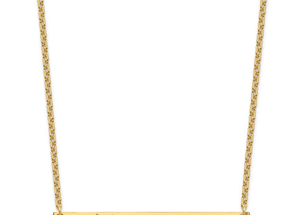 SS/Gold Plated Jewelry Style XNA1275GP - Classique Jewelry Inc.