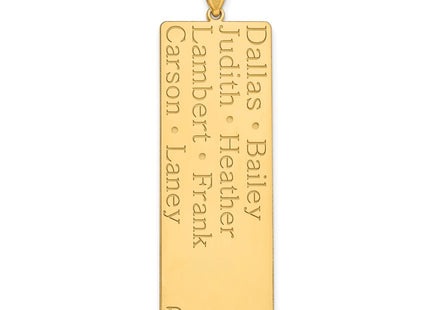 14k Yellow Gold Pendants Style XNA1278Y - Classique Jewelry Inc.