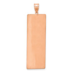 14K Rose Gold 8 Name Family Pendant view
