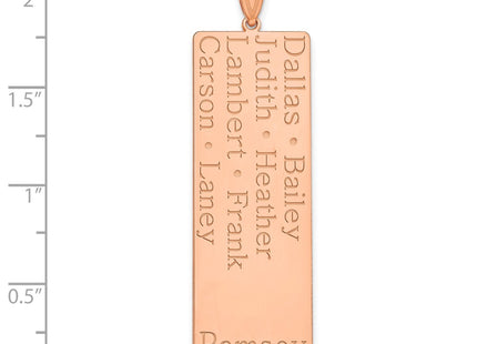 10k Rose Gold Pendants Style 10XNA1278R - Classique Jewelry Inc.