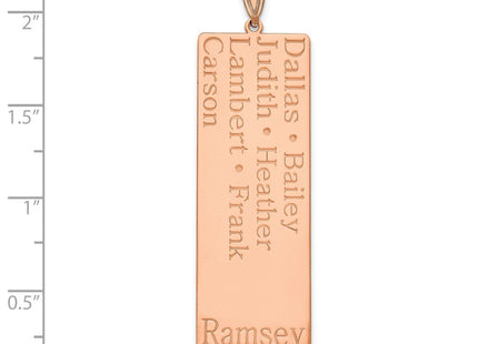 10k Rose Gold Pendants Style 10XNA1279R - Classique Jewelry Inc.