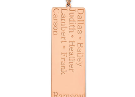 10k Rose Gold Pendants Style 10XNA1279R - Classique Jewelry Inc.