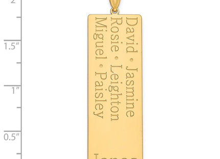14k Yellow Gold Pendants Style XNA1280Y - Classique Jewelry Inc.