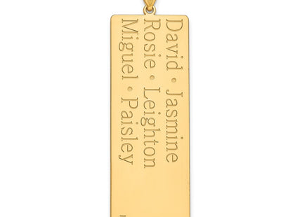 14k Yellow Gold Pendants Style XNA1280Y - Classique Jewelry Inc.