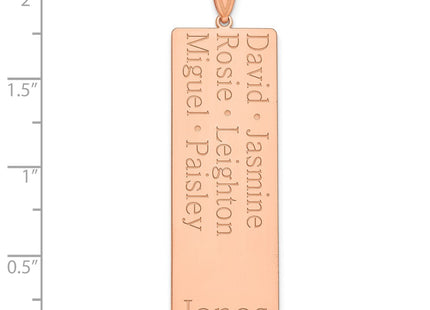 10k Rose Gold Pendants Style 10XNA1280R - Classique Jewelry Inc.