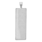 14K White Gold 6 Name Family Pendant view