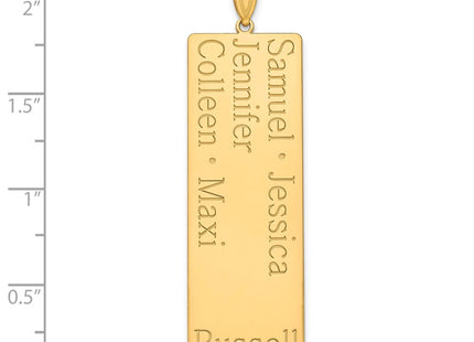 14k Yellow Gold Pendants Style XNA1281Y - Classique Jewelry Inc.